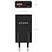 ASCH-30W2P047-BK Caricabatterie per dispositivi mobili Fotocamera, MP3, MP4, Telefono cellulare, Navigatore, Computer portatile, Console portatile, Smartphone, Tablet, Universale Nero AC Ricarica rapida Interno - Foto miniatura 4