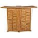 Lusso Casadino -  Tavolo Da Bar Pieghevole 155x53x105 Cm In Massello Di Teak - Foto miniatura 4