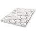 Topper King Size200x200 Traspirante Altezza 5 Cm | Correttore Materasso Con Proprietà Ergonomiche | Imbottitura In Ovatta Soft | Tessuto Anallergico E Antiacaro - Foto miniatura 1