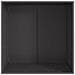 Braciere Quadrato Nero 80x80x43 cm in Acciaio - - Foto miniatura 6