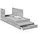 Struttura Letto con Contenitore Grigio Sonoma 90x200 cm - Foto miniatura 1
