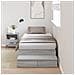 Struttura Letto con Contenitore Grigio Sonoma 90x200 cm - Foto miniatura 2