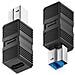 Adattatore Usb 3.0 B Maschio A C Femmina (2 Pezzi) - Trasferimento Dati Veloce E Affidabile - Foto miniatura 2