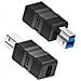 Adattatore Usb 3.0 B Maschio A C Femmina (2 Pezzi) - Trasferimento Dati Veloce E Affidabile - Foto miniatura 3