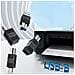 Adattatore Usb 3.0 B Maschio A C Femmina (2 Pezzi) - Trasferimento Dati Veloce E Affidabile - Foto miniatura 7
