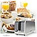 KABT400AL tostapane 7 4 fetta /e 1450 W Argento - Foto miniatura 4
