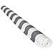 Tessuto Per Tende Da Sole Saule 3,5 × 3m - Tessuto A Righe Bianco /grigio - Foto miniatura 1