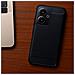 Custodia B-case Tpu Silicone Cover Case Per Realme 14t Carbon Metal Black - Foto miniatura 4