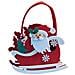 Sodifer Borsa In Feltro Slitta Babbo Natale - Foto miniatura 1