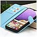 Custodia A Portafoglio Per Galaxy A32 4g Con Supporto E Linguetta Magnetica, Azzurro - Foto miniatura 2