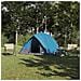 Tenda da campeggio Blu 275 x 230 x 140 cm Poliestere - Foto miniatura 2