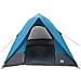 Tenda da campeggio Blu 275 x 230 x 140 cm Poliestere - Foto miniatura 4