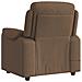 Poltrona Massaggiante Reclinabile Marrone in Tessuto - Foto miniatura 5