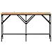 Tavolo consolle rovere artigianale 140 x 29 x 75 cm - Foto miniatura 4