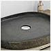 Lavabo Grigio (55-65) x (40-50) x 6 cm Pietra di Fiume - Foto miniatura 4