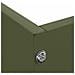 Bordura per Prato 6 pcs Verde oliva 60 x 60 x 13 cm Acciaio - Foto miniatura 8