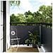 Schermo da balcone Grigio Scuro 1000 x 100 cm polyrattan - Foto miniatura 2