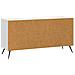 Mobile TV Bianco Lucido 102 x 34,5 x 50 cm Legno ingegnerizzato - Foto miniatura 6