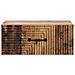 Mobiletto da notte a muro Legno antico 49 x 34,5 x 20 cm - Foto miniatura 4