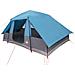 Tenda familiare con telo da pioggia resistente all'acqua Blu - Foto miniatura 1