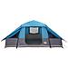 Tenda familiare con telo da pioggia resistente all'acqua Blu - Foto miniatura 4
