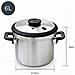 71786 - Pentola a pressione super rapida Sicuro con manici termoresistenti - Induzione - Acciaio inox 18/10 - Fondo con diffusore di calore - 6L - 22cm. - Foto miniatura 2