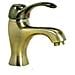 Miscelatore rubinetto lavabo finitura ottone antico - Foto miniatura 1