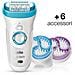Silk-épil 9 SkinSpa 9-961e - 3 in 1 Wet&Dry esfoliante Con 6 Accessori - Foto miniatura 1