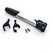 Mini Pompa Cromata Con Raccordo Reversibile Linea Standard Bicicletta - Foto miniatura 1