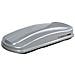 Box Da Tetto Baule Portatutto 430l Argento Lucido Abs - Foto miniatura 6