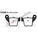 B1r R1434600 Pastiglie R Honda Cre 250 Post02- Fa346r - Foto miniatura 1