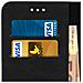 Custodia Smartphone Universale 5,5 Pollici Slide Cover Portacarte Nero - Foto miniatura 4