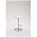 Sgabello Design Kiel in Similpelle - Sgabello da Cucina Girevole e con Altezza Regolabile I Sgabello da Bar Imbottito e con Poggiapiedi Bianco Cromato - Foto miniatura 3