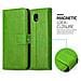 Custodia Compatibile Con Samsung Galaxy J7 2017 In Verde Erbe - Coperchio Protettiva Con Chiusura Magnetica, Funzione Stand E Tasca Per Le Carte - Foto miniatura 3