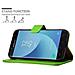 Custodia Compatibile Con Samsung Galaxy J7 2017 In Verde Erbe - Coperchio Protettiva Con Chiusura Magnetica, Funzione Stand E Tasca Per Le Carte - Foto miniatura 6
