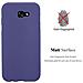 Custodia Compatibile Con Samsung Galaxy A7 2017 In Frost Blu Scuro - Coperchio Protettivo In Silicone Tpu Flessibile - Foto miniatura 5