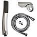 Duplex: Doccia 1getto Cromata Flat Ss Con Flessibile - Foto miniatura 2