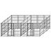 Box Per Cani Doppio In Rete Con Perimetro Zincatura A Caldo 2 Box Ciascuno Da 300x300xh180 Cm - Foto miniatura 1