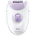 Silk Epil 3 -170 Epilatore Donna Rimozione Duratura Dei Peli Bianco Viola - Foto miniatura 5