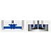 Set Estrattore Interno Ed Esterno 3 Ganasce 5 Pz - Foto miniatura 5