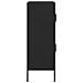 Armadietto Nero 80x35x101,5 Cm In Acciaio - Foto miniatura 2
