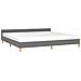 Giroletto senza Materasso Grigio Scuro 200x200 cm Tessuto - Foto miniatura 7