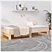 Dormeuse Estraibile 2x (80x200) Cm In Legno Massello Di Pino - Foto miniatura 2