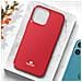 Cover Iphone 13 Pro Max Silicone Effetto Brillante Pearl Jelly Mercury Rossa - Foto miniatura 2