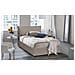 Letto Piazza E Mezza Angela, Letto Contenitore Con Rivestimento In Ecopelle, 100% Made In Italy, Apertura Frontale, Adatto Per Materasso Cm 120x190, Tortora - Foto miniatura 3