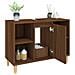 Mobile Lavabo Rovere Marrone 80x33x60 Cm In Legno Multistrato - Foto miniatura 7