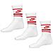 Sportswear Everyday Essential Crew Socks 3 Pairs Dx5089-102, Unisex, Bianca, 46-50 - Foto miniatura 3