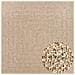 Tappeto Zizur 200x200 Cm Aspetto Iuta Per Interni Ed Esterni - Foto miniatura 2