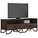 Mobile Porta Tv Rovere Marrone 122x34x41cm In Legno Multistrato - Foto miniatura 5