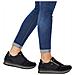 Black Casual Closed Ladies Shoes Sneakers Pelle Sintetica Scarpe Donna Nero Eu 37, D1316-01 - Foto miniatura 2